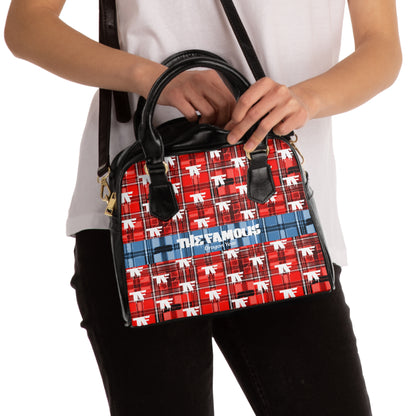 The 'Streetwear' Bag -  Red Tartan .  'The Year of the Dragon'' - Limited Edition