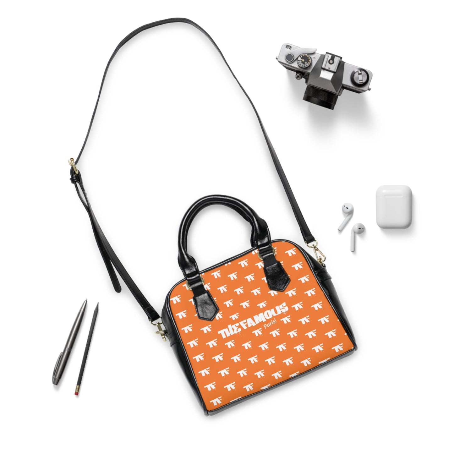 The 'Streetwear' Bag - Orange - 'In the Mood for Glamour'  -  Limited Edition