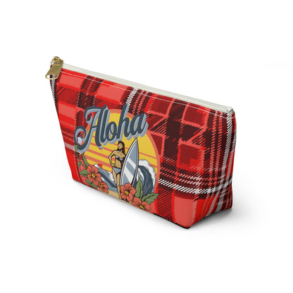 T Pochette Bag - Aloha Red Tartan -  Limited Edition