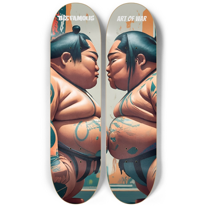 Wall Art X2 Skate Decks - The Art of War II