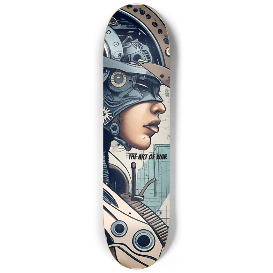 Wall Art X2 Skate Decks - The Art of War